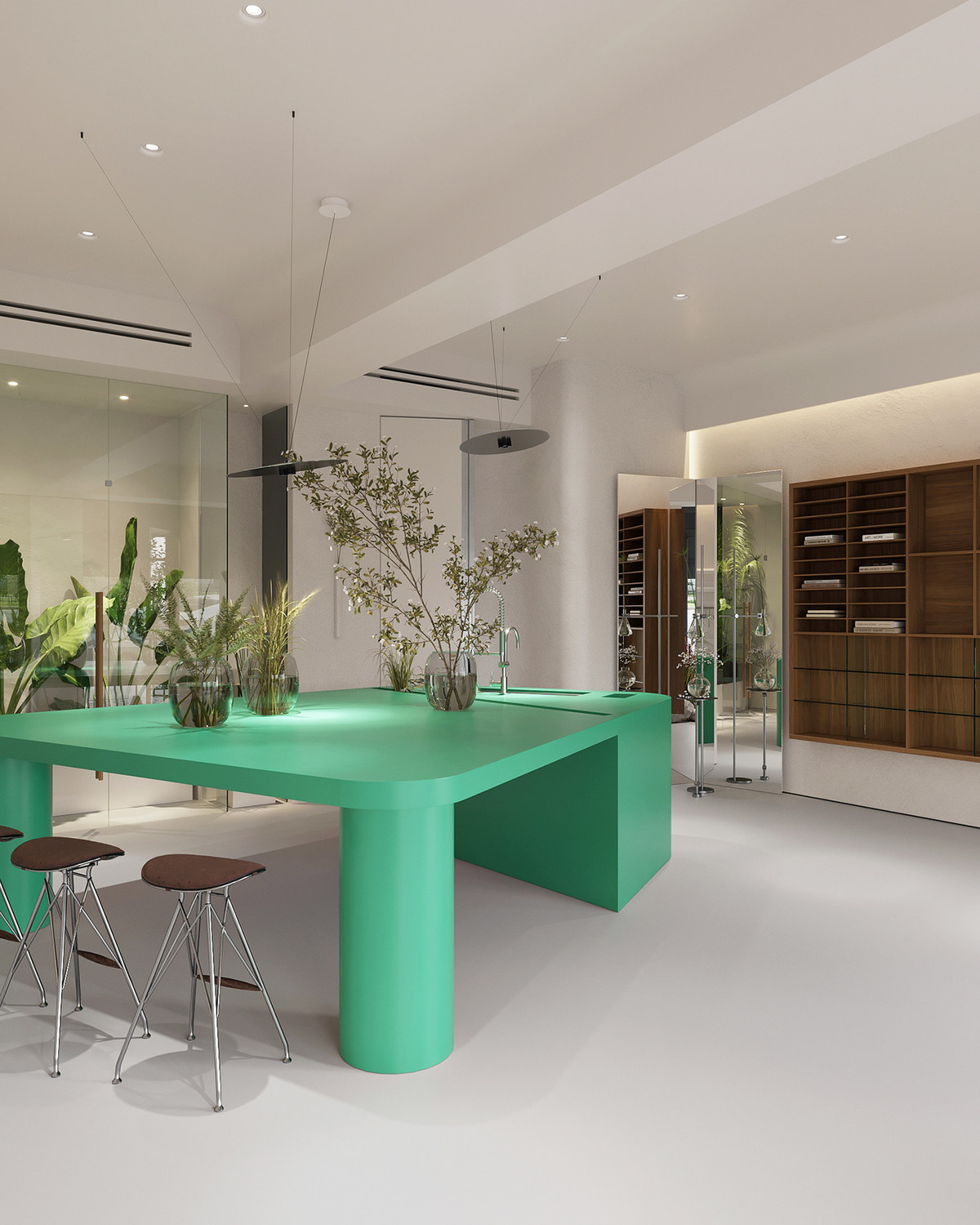 Plant and Flower Shop Interior Plant and Flower Shop Interior